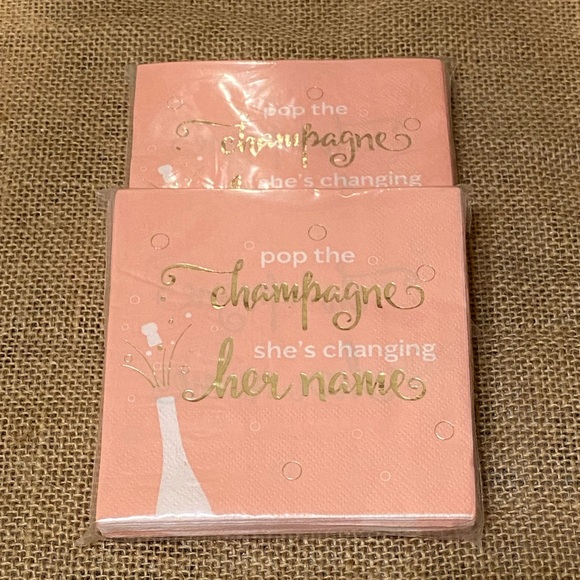 Francesca’s Collection of Stemless Wine glasses & matching Beverage Napkins NWT - Picture 9 of 13